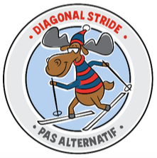 Bunny Rabbit Skill Moose Diagonal Stride Award Sticker