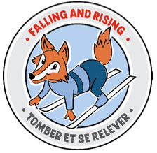 Bunny Rabbit Skill Fox Fall & Rise Award Sticker