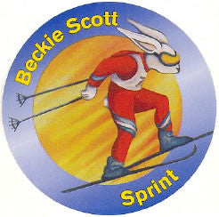 Jackrabbit Sprint Blue Sticker