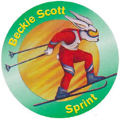 Jackrabbit Sprint Green Sticker