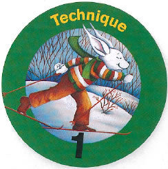 Jackrabbit Technique Award #1 Sticker