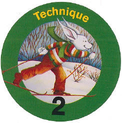 Jackrabbit Technique Award #2 Sticker