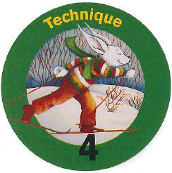 Jackrabbit Technique Award #4 Sticker