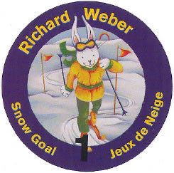 Jackrabbit Snow Goal #1 Sticker