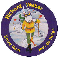 Jackrabbit Snow Goal #4 Sticker