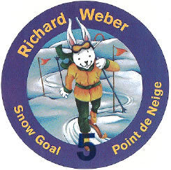 Jackrabbit Snow Goal #5 Sticker